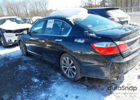 2015 Honda Accord Sport from USA, damaged, VIN 1HGCR2F51FA006251
